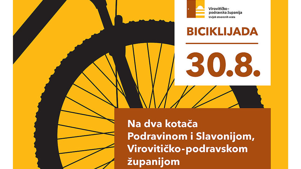 Biciklijada “Na dva kotača Podravinom i Slavonijom, Virovitičko-podravskom županijom”