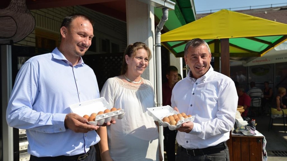 Otvoren jajomat na novomarofskoj tržnici