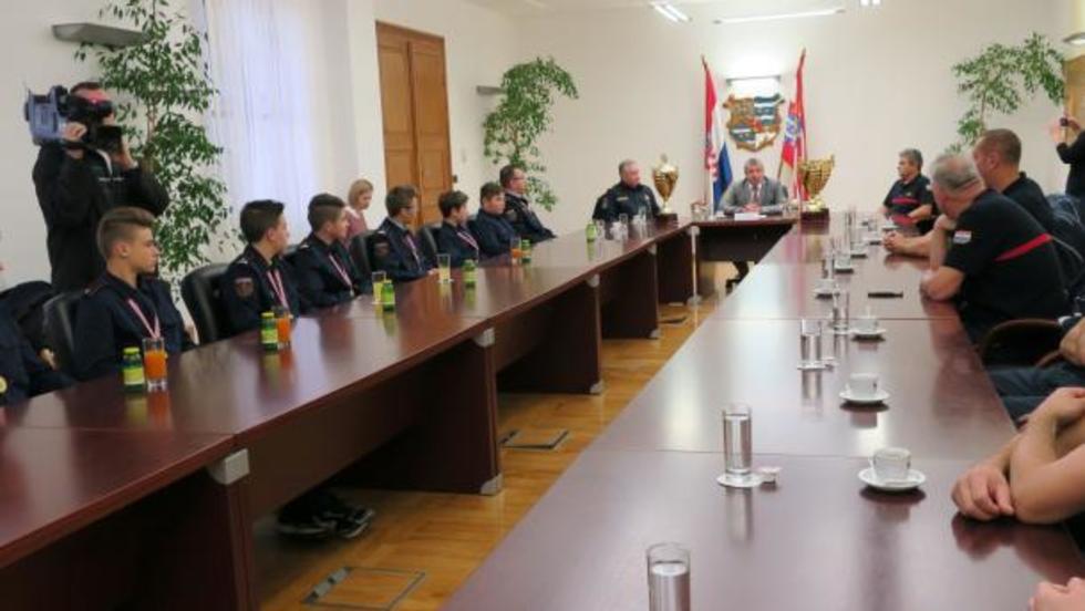 Župan Štromar čestitao vatrogascima na osvojenim nagradama