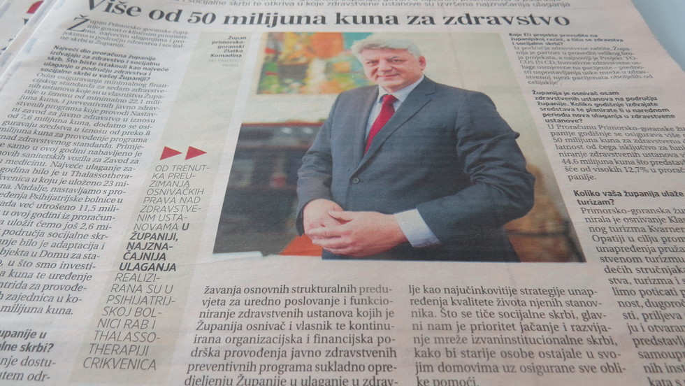 Izašao je novi broj newslettera Hrvatske zajednice županija