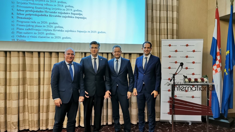 Goran Pauk ponovno izabran za predsjednika Hrvatske zajednice županija