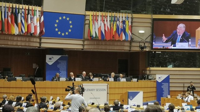 Hrvatska delegacija na 137. plenarnom zasjedanju Europskog odbora regija