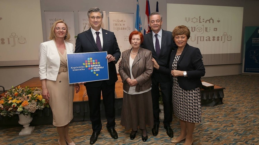 Status "Županija - prijatelj djece" dobile dvije županije