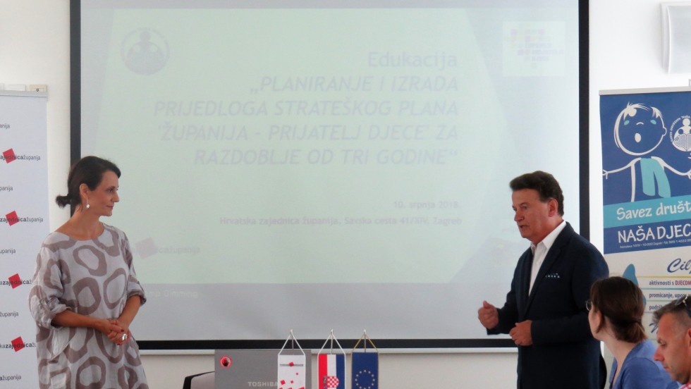 Razmjena iskustva u izradi Strateškog plana „Županija – prijatelj djece“