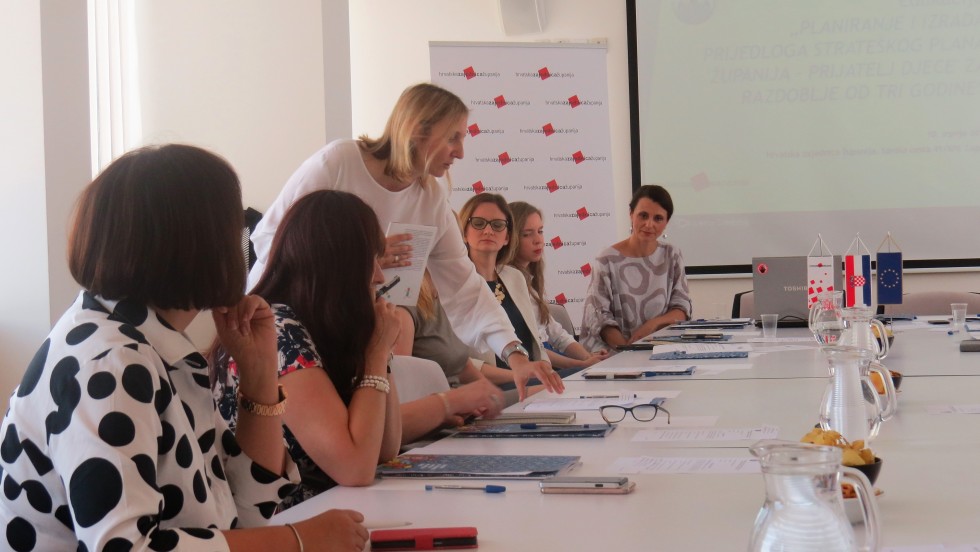 Razmjena iskustva u izradi Strateškog plana „Županija – prijatelj djece“