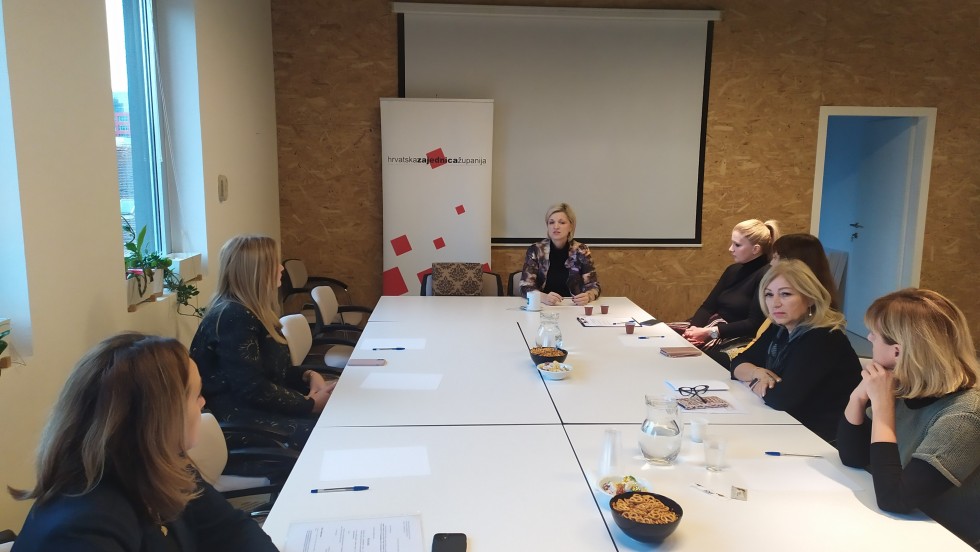 Novo vodstvo Radne skupine za pravna pitanja Hrvatske zajednice županija