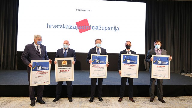 Dodijeljene nagrade Najbolji grad i EU projekt 2020.