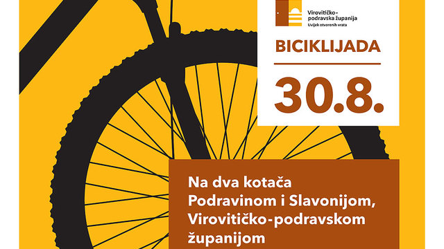 Biciklijada “Na dva kotača Podravinom i Slavonijom, Virovitičko-podravskom županijom”
