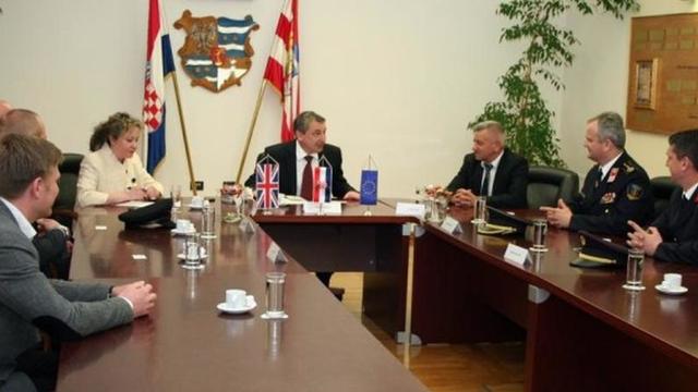 Britanski vatrogasci u posjetu Varaždinskoj županiji