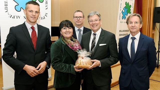 Župan Valter Flego na sjednici Vijeća Alpe-Jadrana