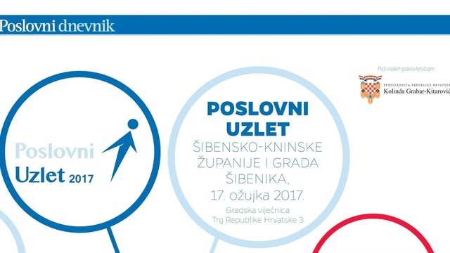 Poslovni uzlet: Ovog petka u Šibeniku panel diskusija o razvojnoj ulozi županija