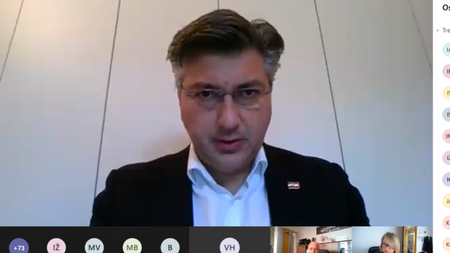 Vlada RH na online sastanku sa županima