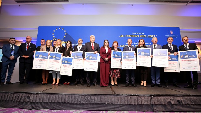 Nagrade za najbolje EU projekte idu u Istarsku, Virovitičko-podravsku, Zadarsku i Primorsko-goransku županiju te Grad Zagreb