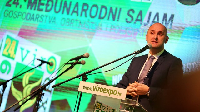 Potpredsjednik Vlade RH i ministar poljoprivrede Tomislav Tolušić otvorio je Viroexpo 2019, na kojem se ove godine predstavlja 625 izlagača iz 29 zemalja