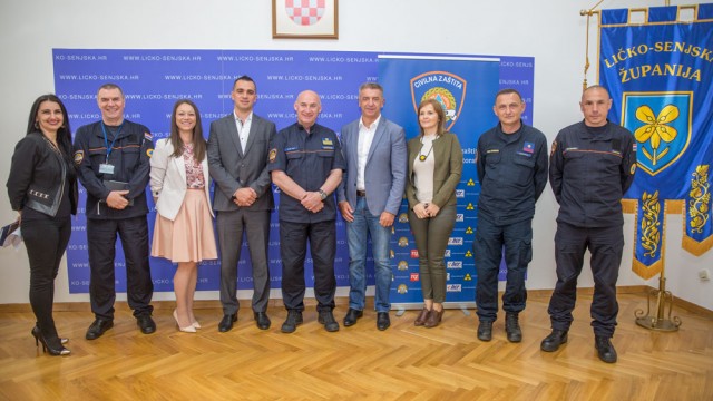 Ličko-senjska županija: Zamjenik načelnika Stožera civilne zaštite RH Damir Trut nazočio sjednici Stožera civilne zaštite LSŽ