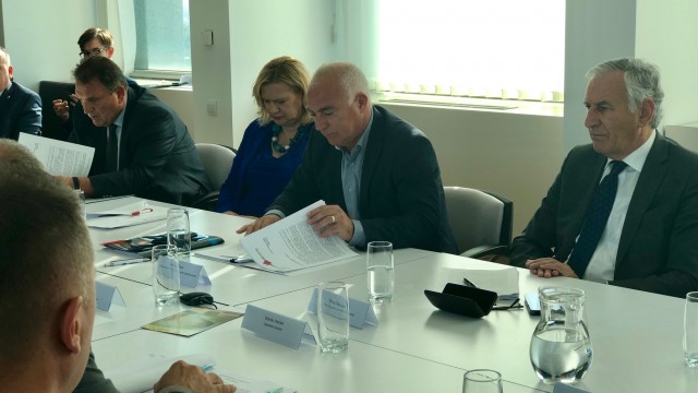 Sastanak župana i predstavnika Hrvatske vatrogasne zajednice