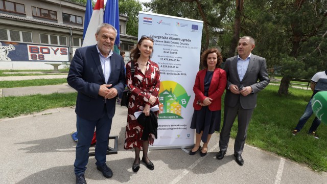 Grad Zagreb: Kreću radovi vrijedni 11,5 milijuna kuna na energetskoj obnovi zgrade OŠ Dobriše Cesarića