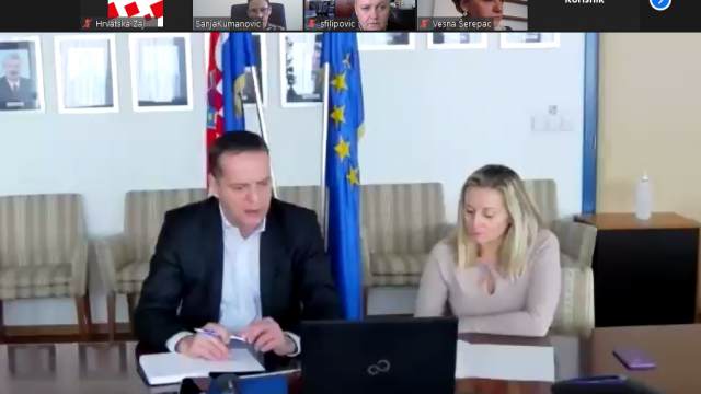 Održan online radni sastanak predstavnika Ministarstva znanosti i obrazovanja i članova Radne skupine za obrazovanje i kulturu Hrvatske zajednice županija