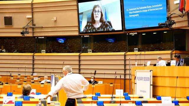 Župani Pauk, Dobroslavić i Marušić sudjeluju u radu trodnevnog plenarnog sastanka Europskog odbora regija koji se odvija putem interneta.