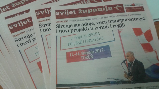 Novi newsletter Hrvatske zajednice županija donosi pregled prošle i planove za 2018. godinu